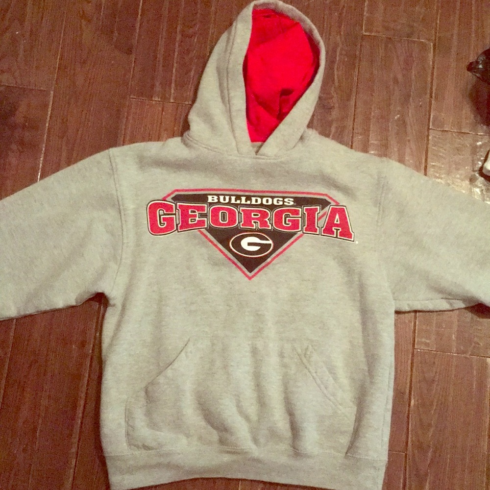 kids size GEORGIA BULLDOGS large sweater